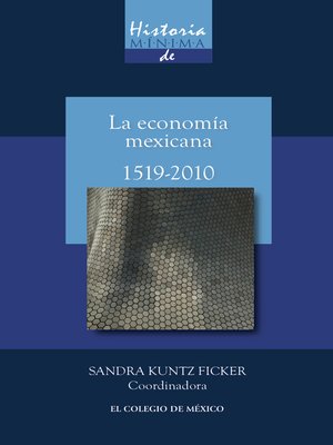 cover image of Historia mínima de la economía mexicana, 1519-2010